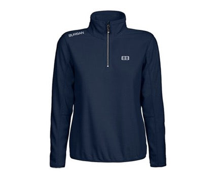 SWEAT MICRO POLAIRE DEMI ZIP FEMME