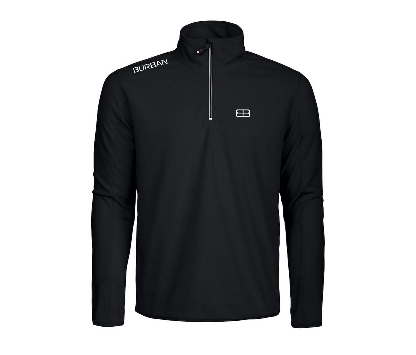 Sweat micro polaire demi zip