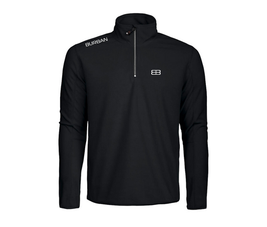 Sweat micro polaire demi zip