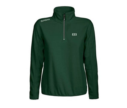 SWEAT MICRO POLAIRE DEMI ZIP FEMME