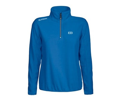 SWEAT MICRO POLAIRE DEMI ZIP FEMME