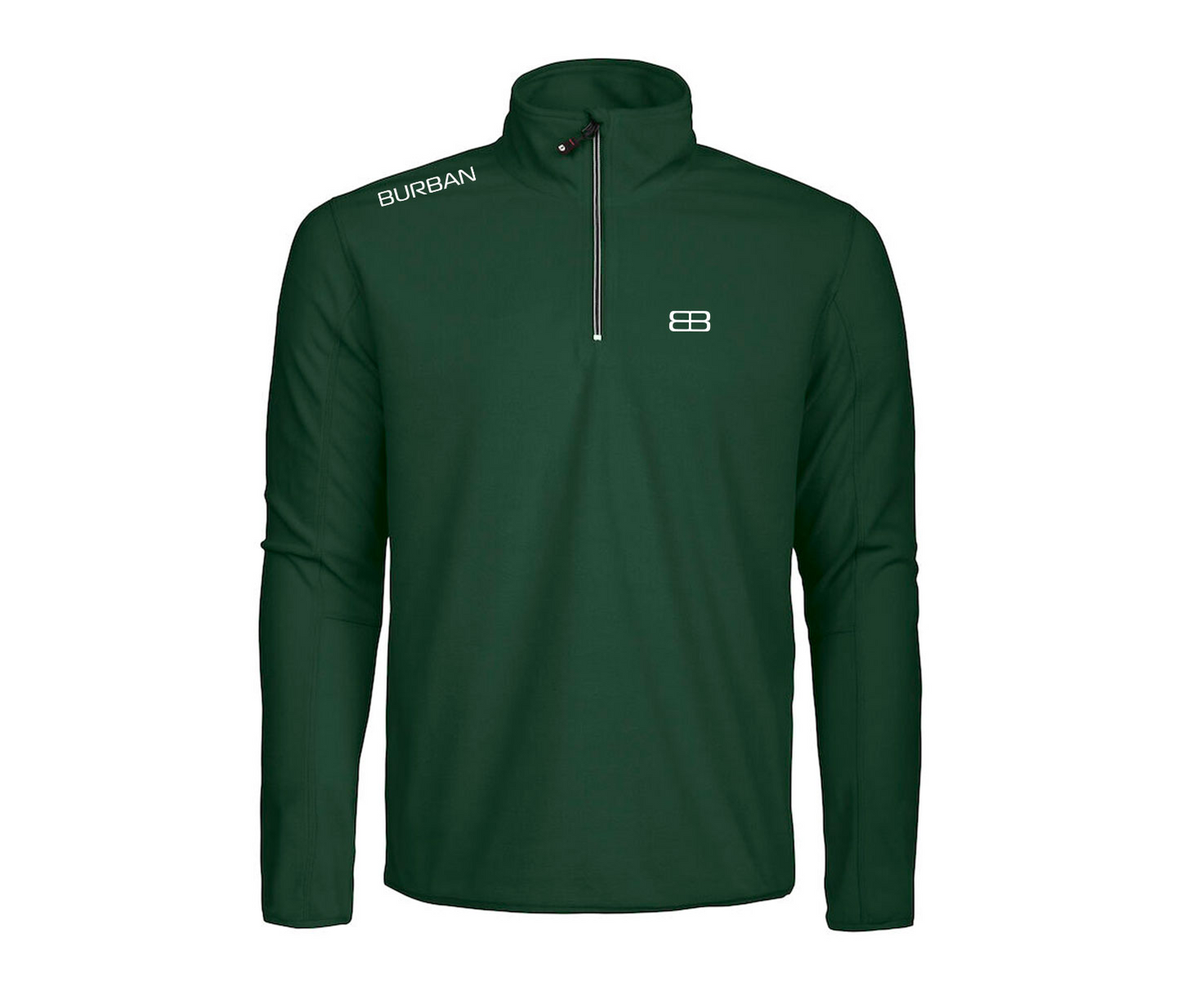 Sweat micro polaire demi zip